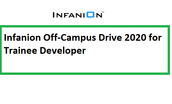 Infanion Off-Campus Drive 2020