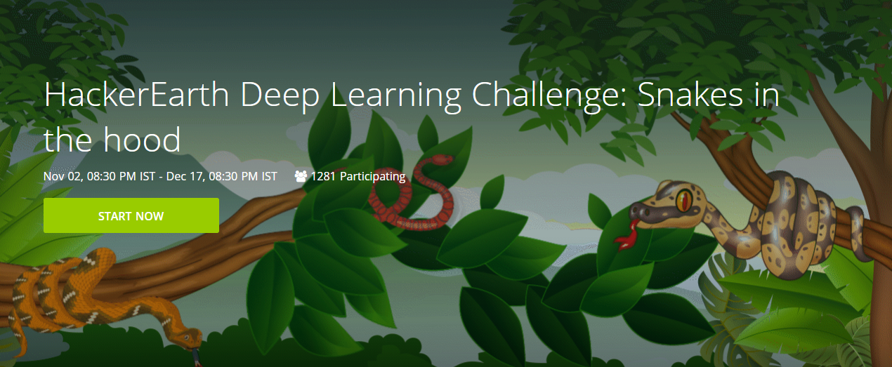 HackerEarth Deep Learning Challenge Snakes in the hood