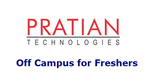 Pratian Technologies Off Campus Drive 2020