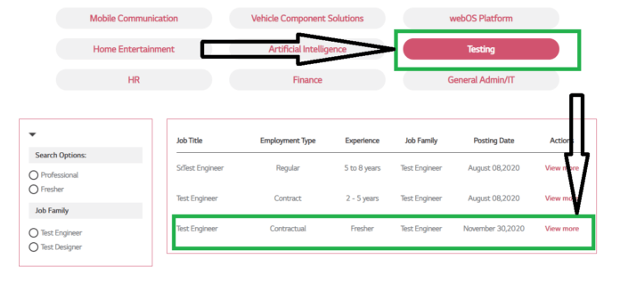 LG Soft India Off-Campus Recruitment Drive 2021 for Test Engineer Job ...