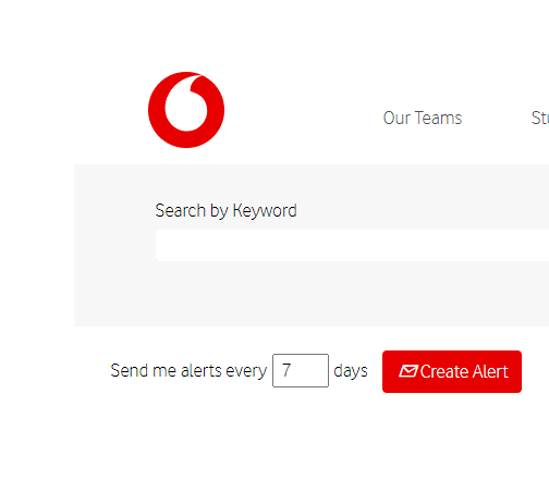 Vodafone Recruitment