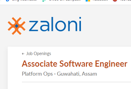 Zaloni Recruitment Drive 2021 for Associate Software Engineer