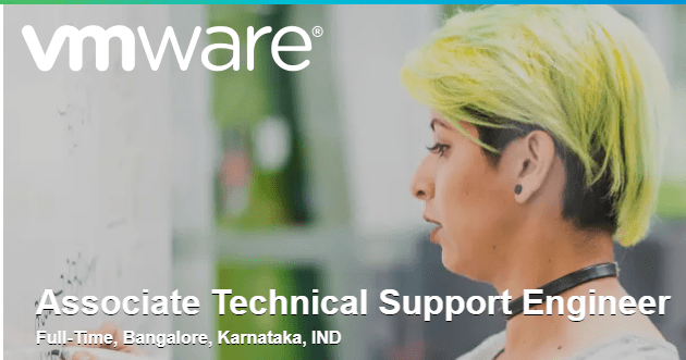 VMware Off Campus Recruitment Drive 2022