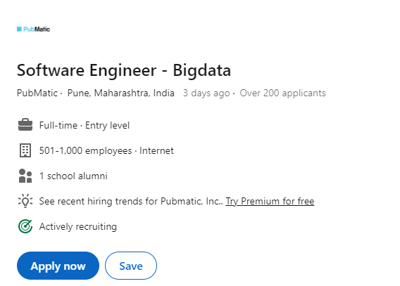 PubMatic Recruitment Drive 2021