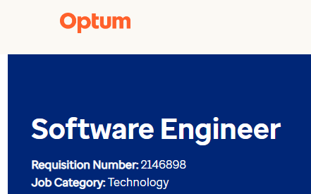 Optum Careers India Software Engineer Recruitment Drive