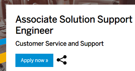 SAP Careers Freshers & Experience hiring for Associate Solution Support Engineer