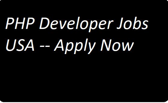 PHP Developer Job 2 USA