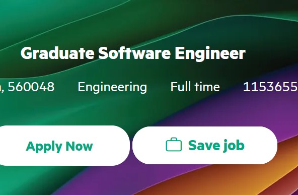 HPE Careers Freshers & Experience Hiring for Graduate Software Engineer