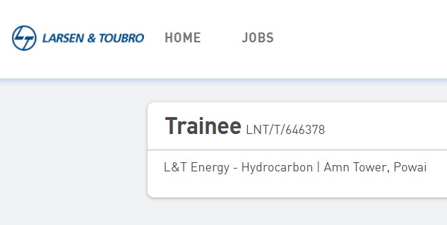 Larsen & Toubro Off Campus 2023