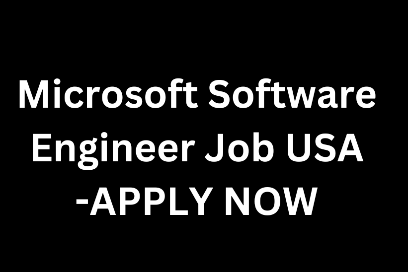 Microsoft Software Engineer USA 2 Job