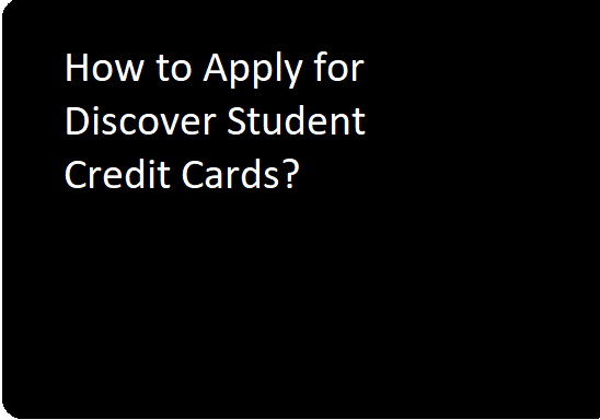 Discover student credit card